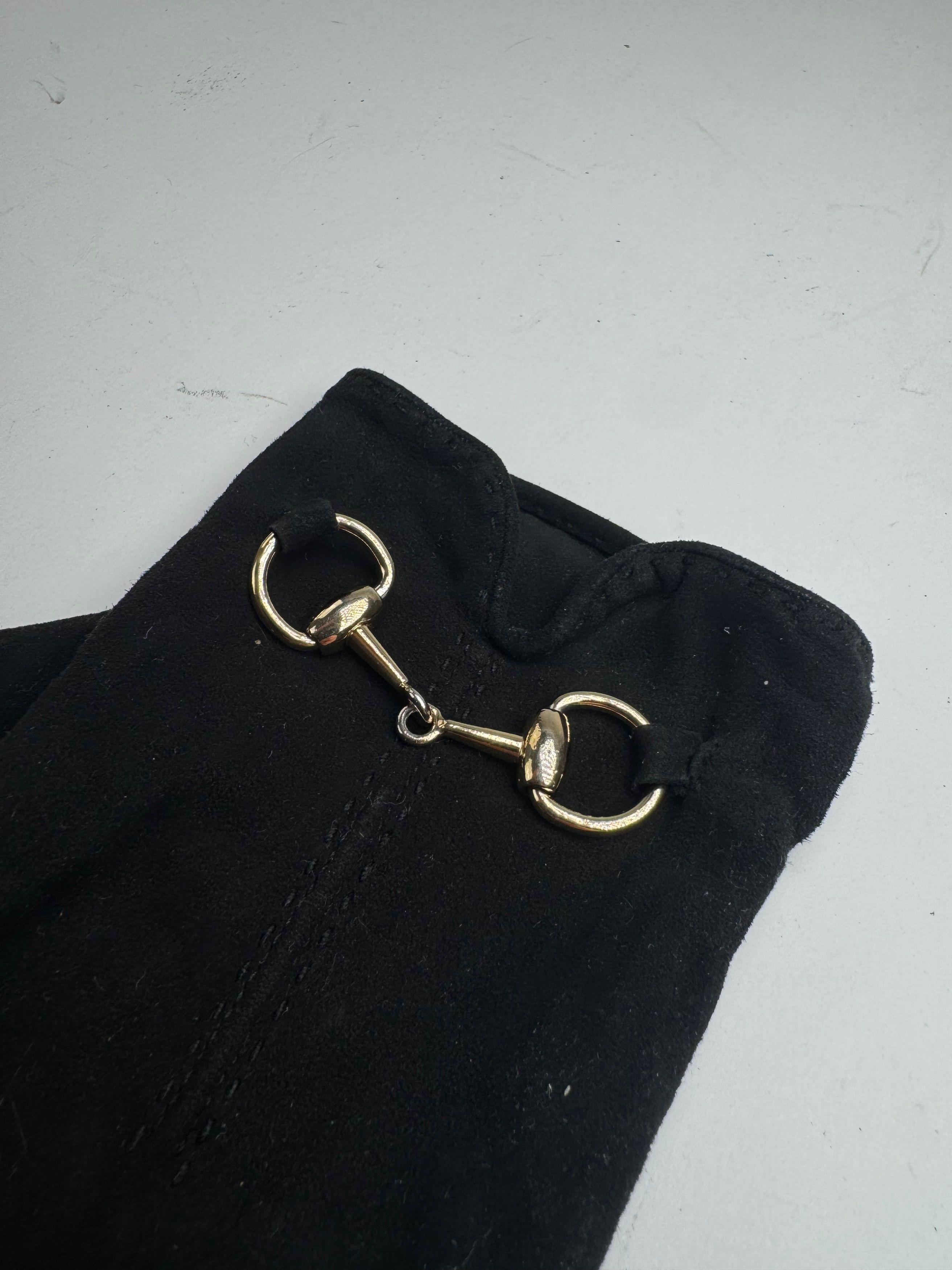Gucci Vintage Leather gloves Black S Size ONE SIZE - 5 Thumbnail