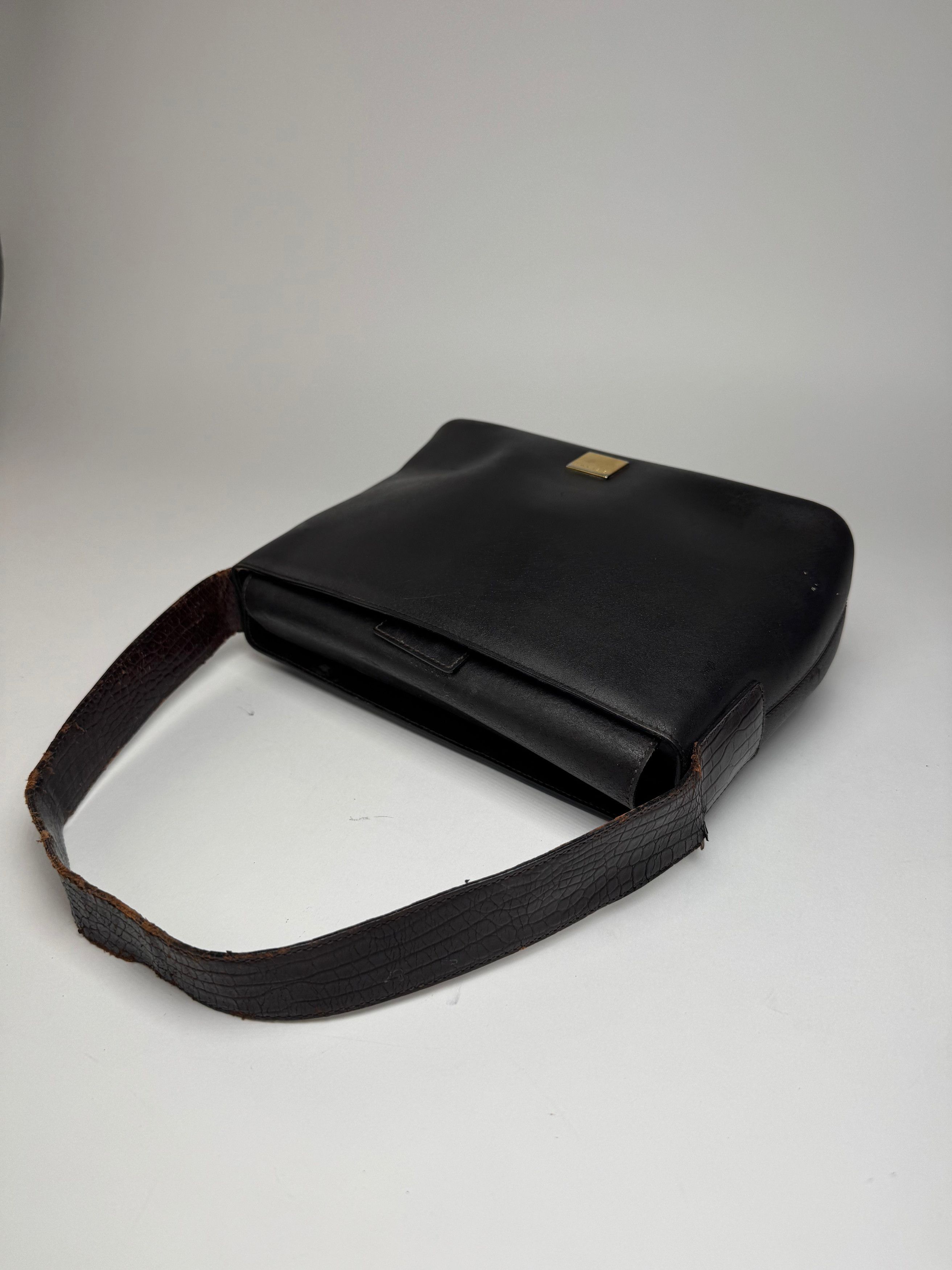 Celine Vintage Leather bag brown Size ONE SIZE - 9 Thumbnail