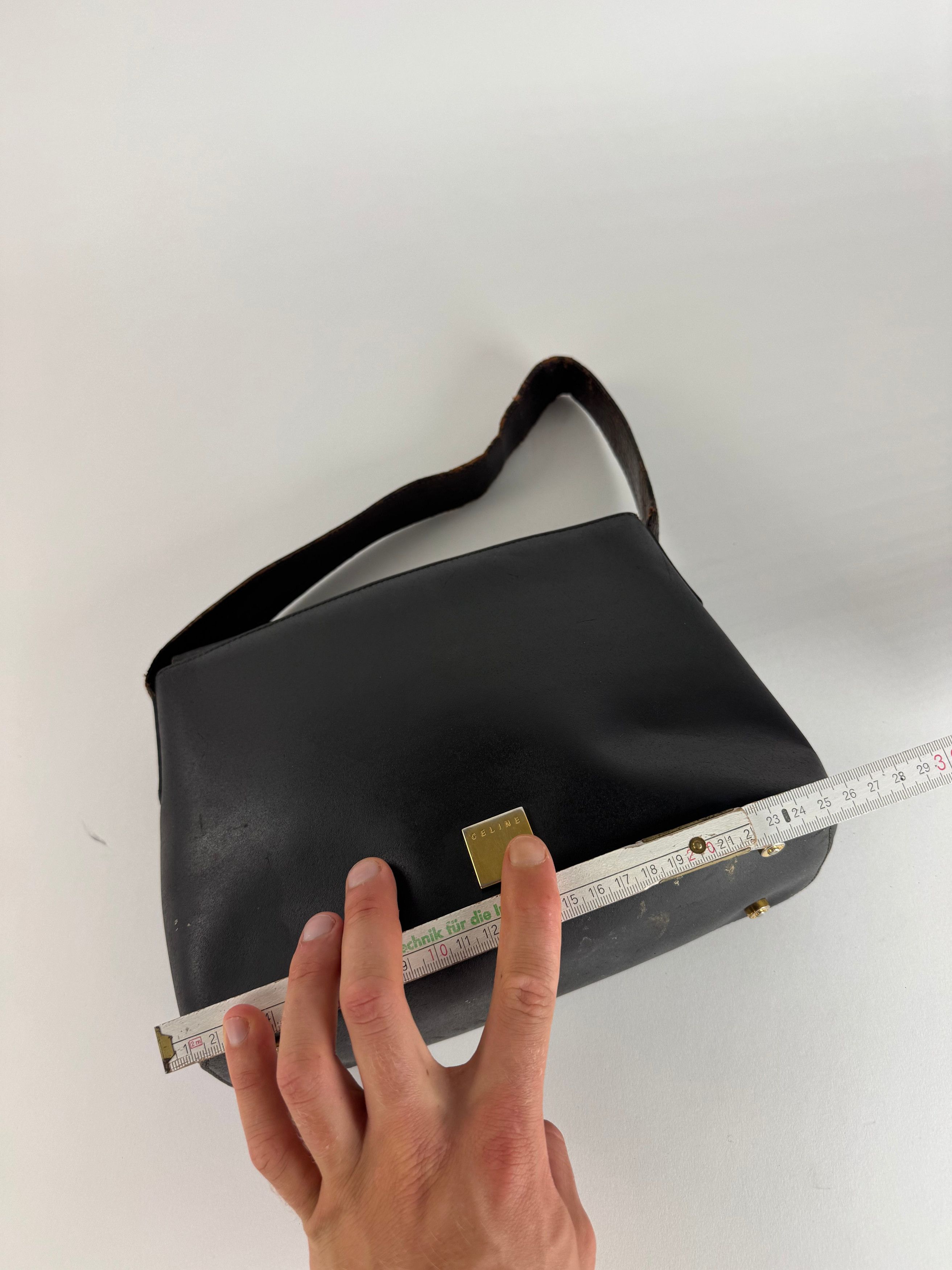 Celine Vintage Leather bag brown Size ONE SIZE - 13 Thumbnail