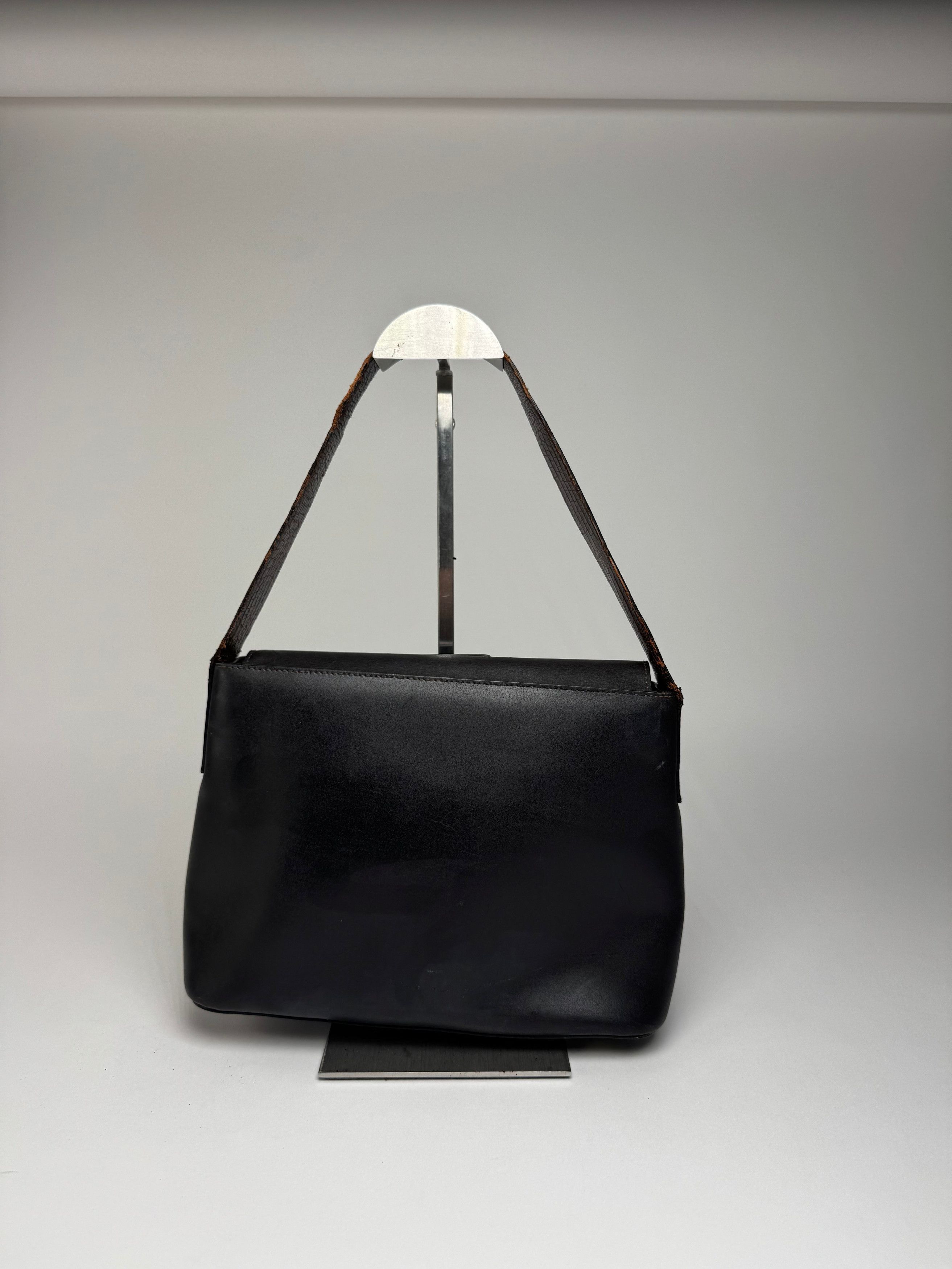 Celine Vintage Leather bag brown Size ONE SIZE - 7 Thumbnail