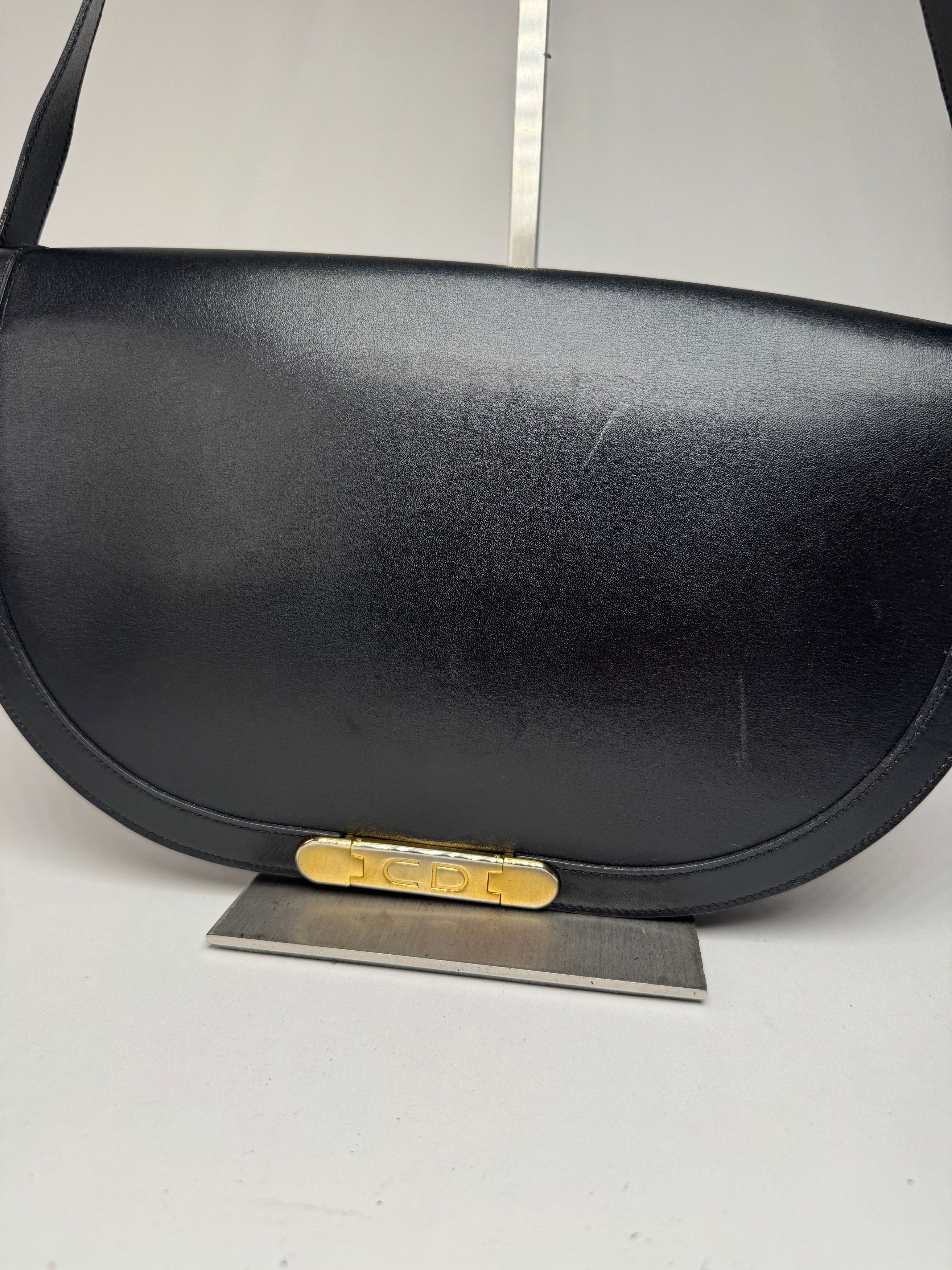 Dior Vintage Leather bag black Size ONE SIZE - 9 Thumbnail