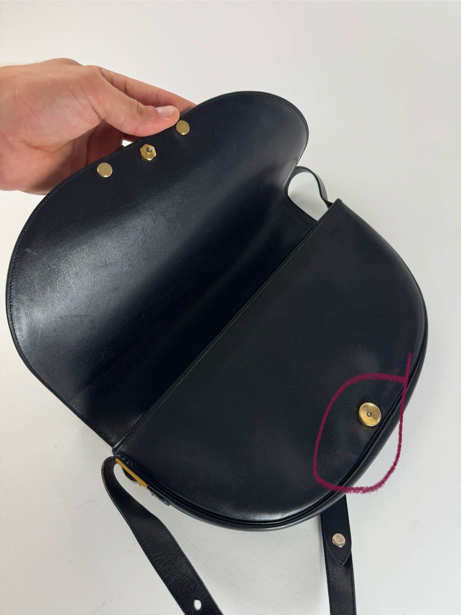 Dior Vintage Leather bag black Size ONE SIZE - 8 Thumbnail