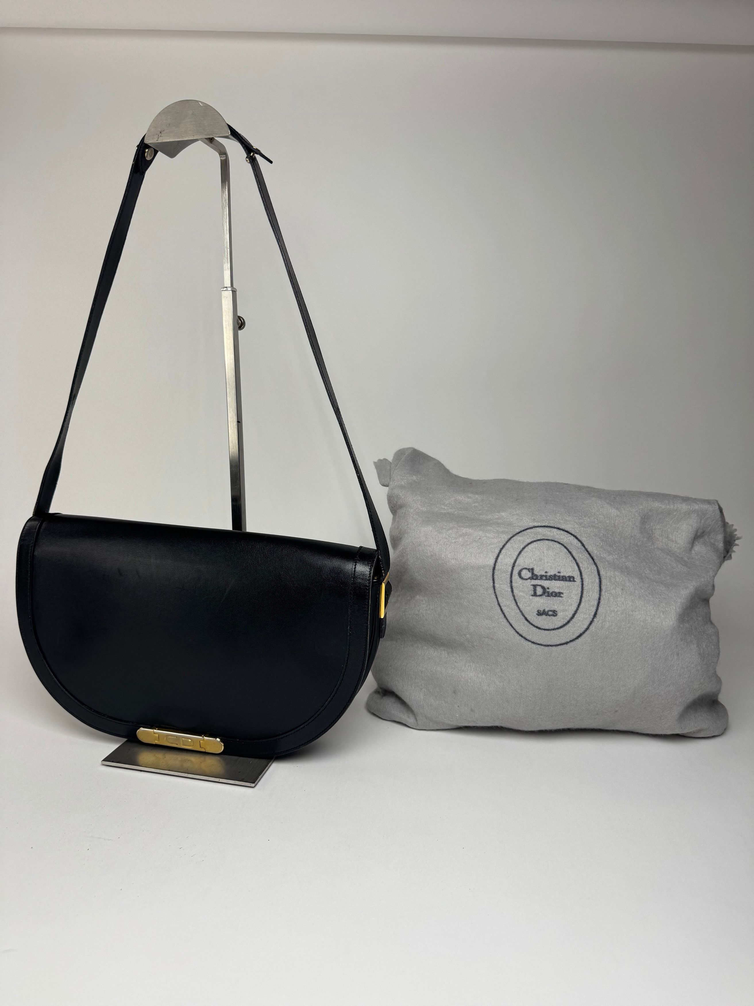 Dior Vintage Leather bag black Size ONE SIZE - 2 Thumbnail