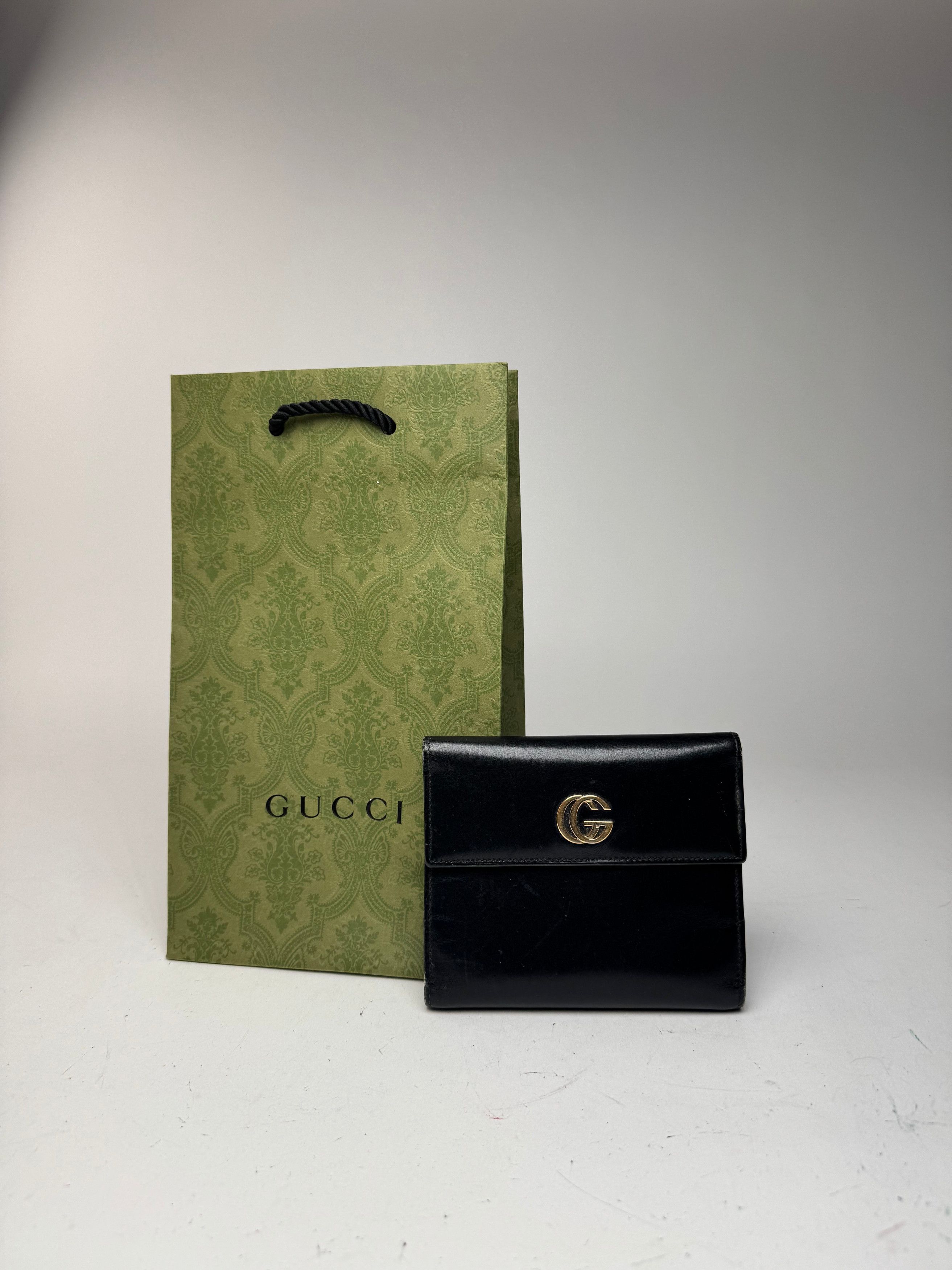 Gucci Vintage Patent leather Organizer / Card holder black Size ONE SIZE - 13 Thumbnail