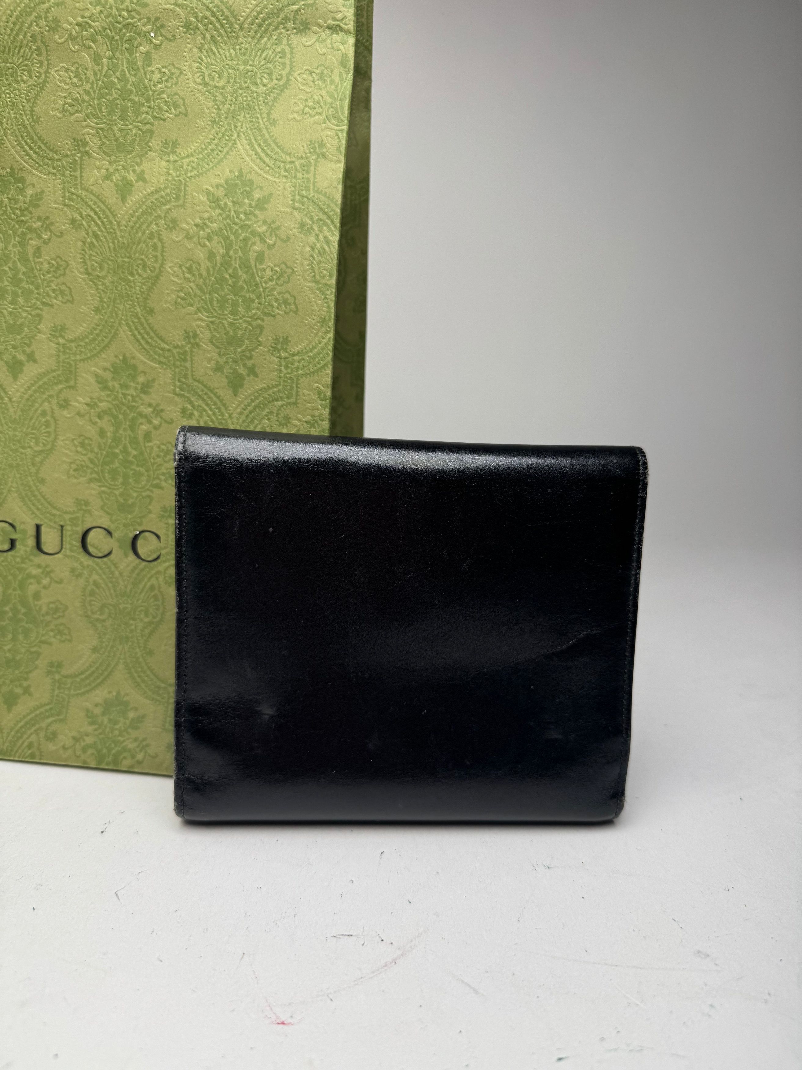 Gucci Vintage Patent leather Organizer / Card holder black Size ONE SIZE - 9 Thumbnail
