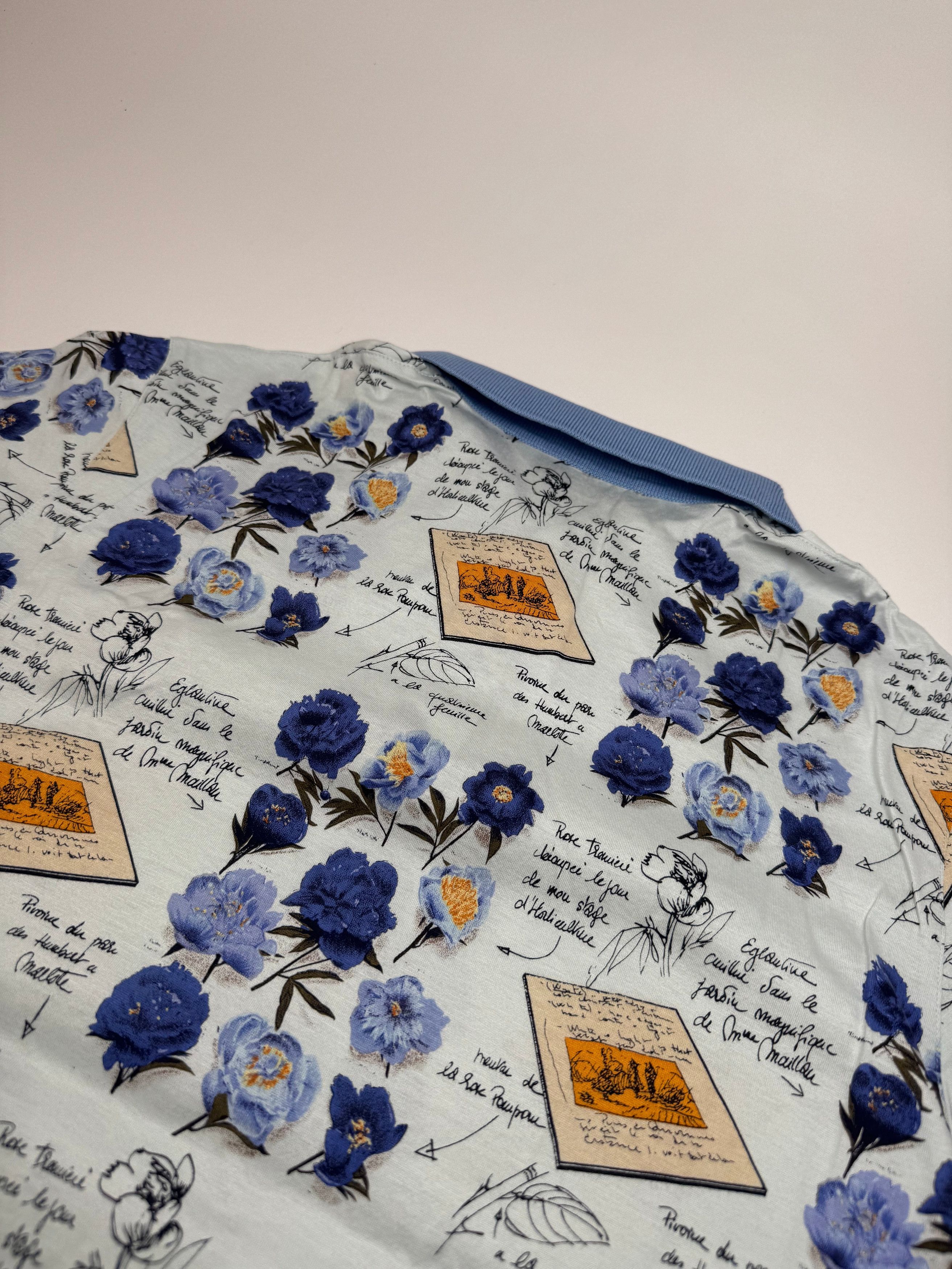 Dior Vintage Poloshirt Blue White L Size L / US 10 / IT 46 - 12 Thumbnail