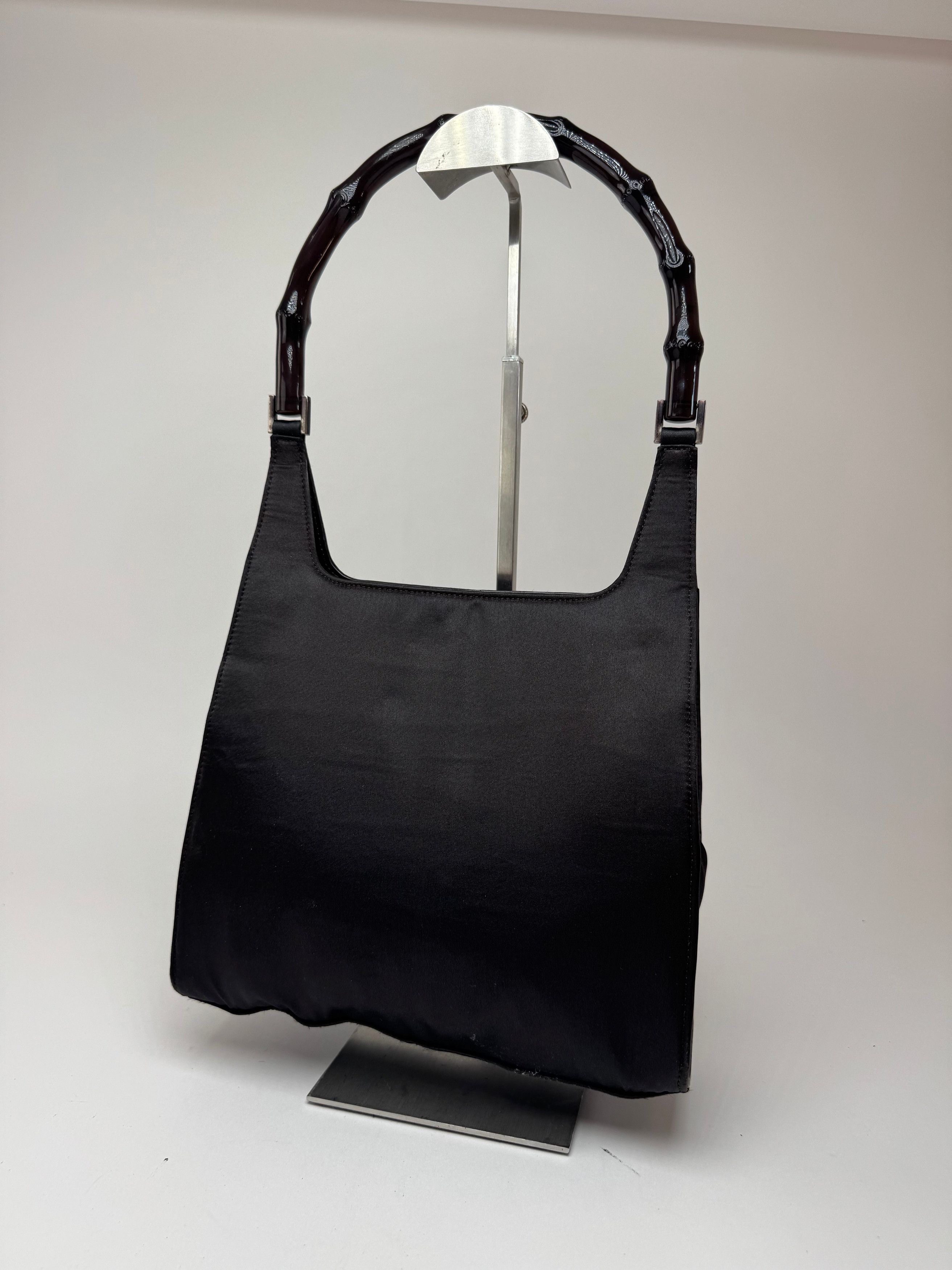Gucci Vintage Bamboo Bag Purple Size ONE SIZE - 15 Thumbnail