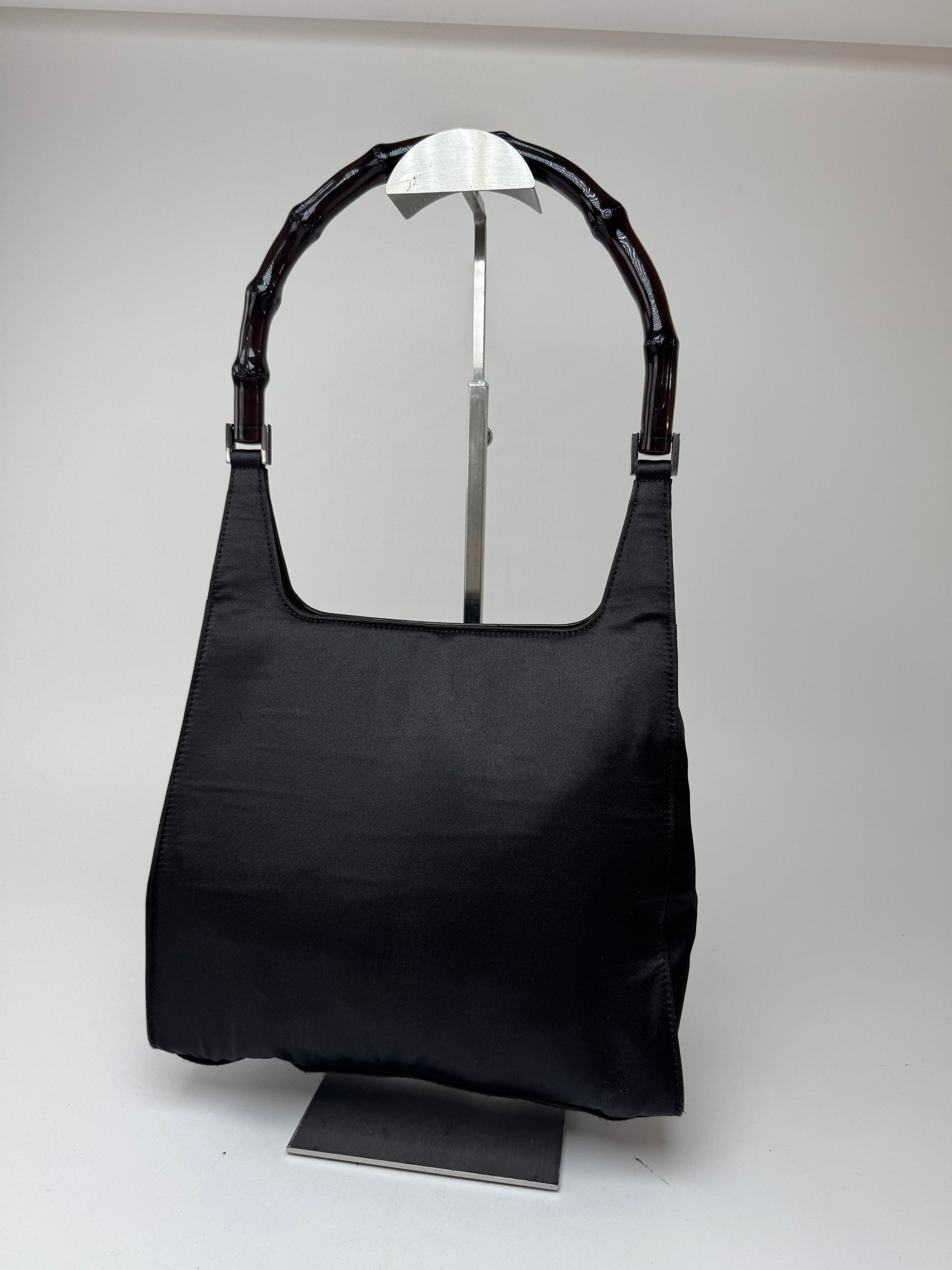 Gucci Vintage Bamboo Bag Purple Size ONE SIZE - 9 Thumbnail