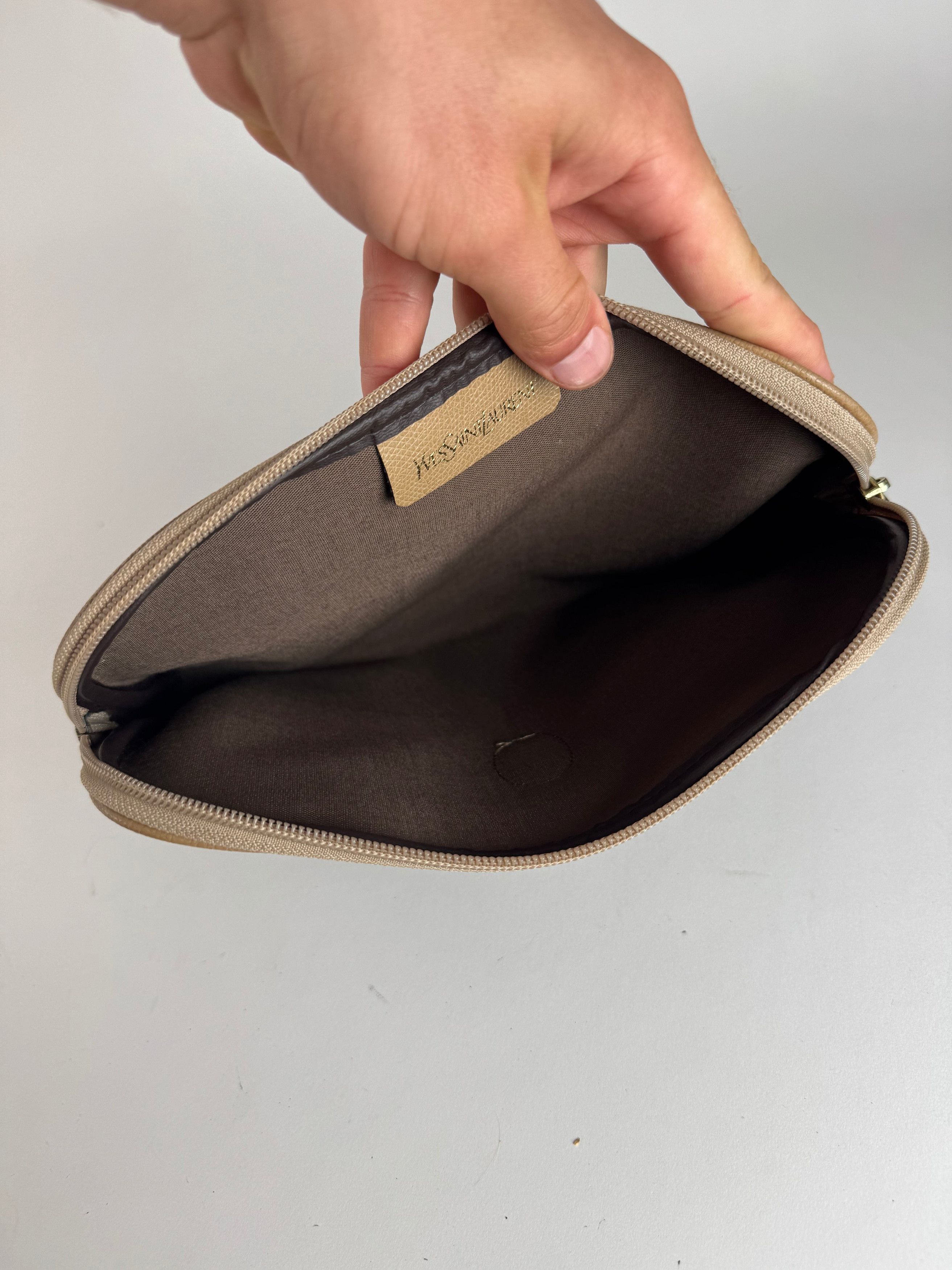 Other Vintage Yves Saint Laurent Clutch Cosmetic Bag Size ONE SIZE - 3 Thumbnail