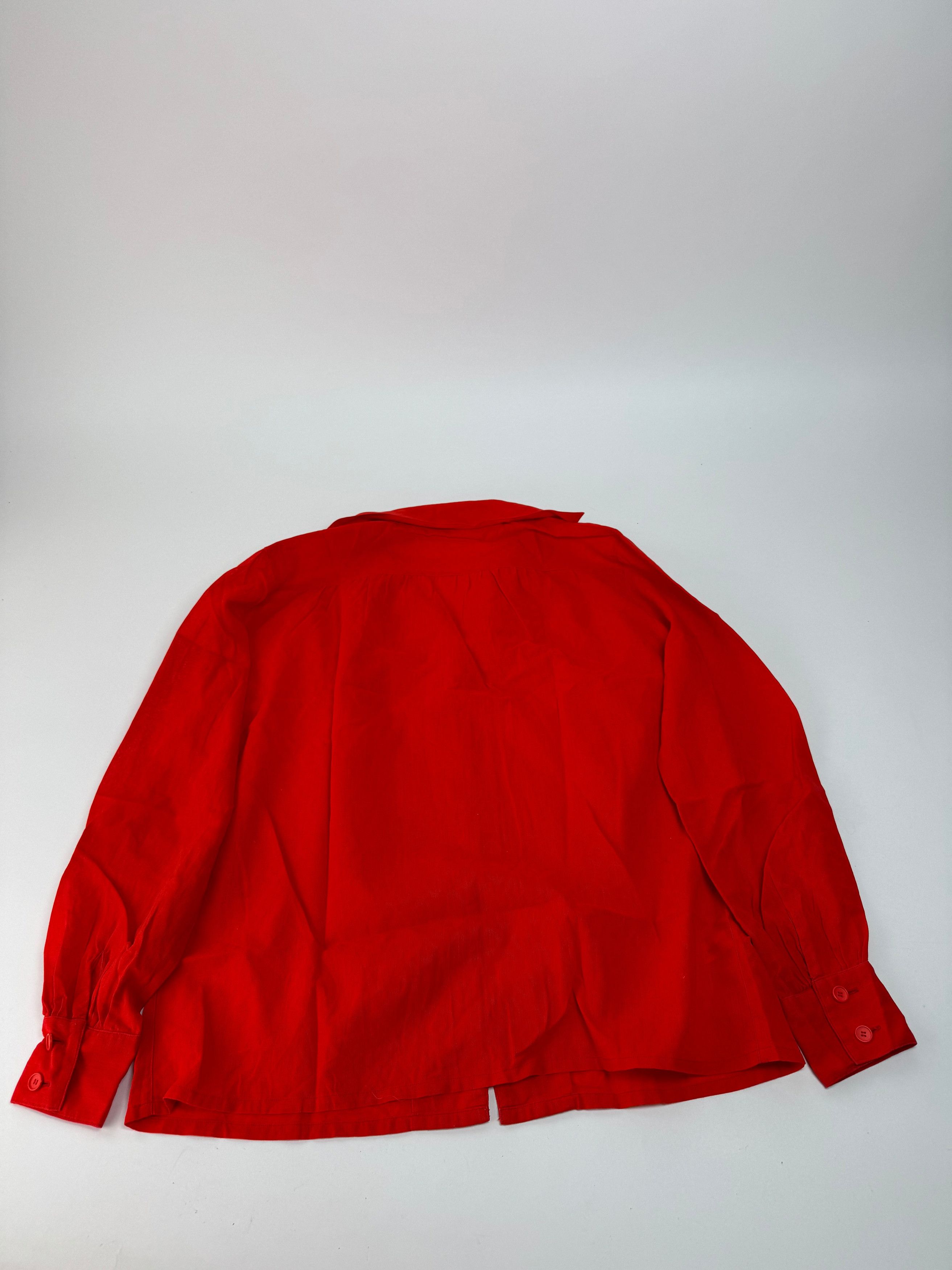 Dior Vintage Shirt Red M Size S / US 4 / IT 40 - 11 Thumbnail