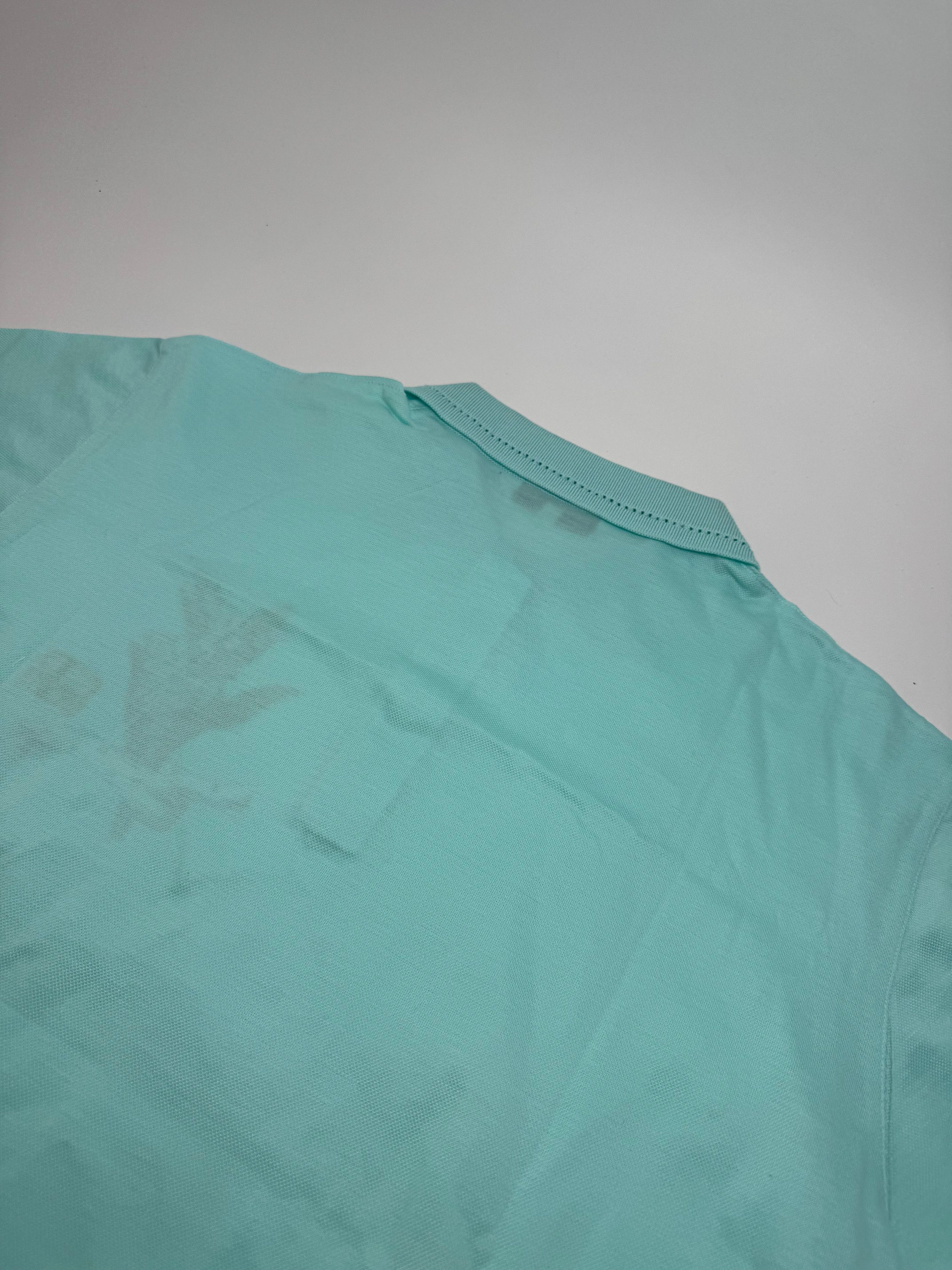 Dior Vintage Polo Shirt Turquoise L Size L / US 10 / IT 46 - 13 Thumbnail