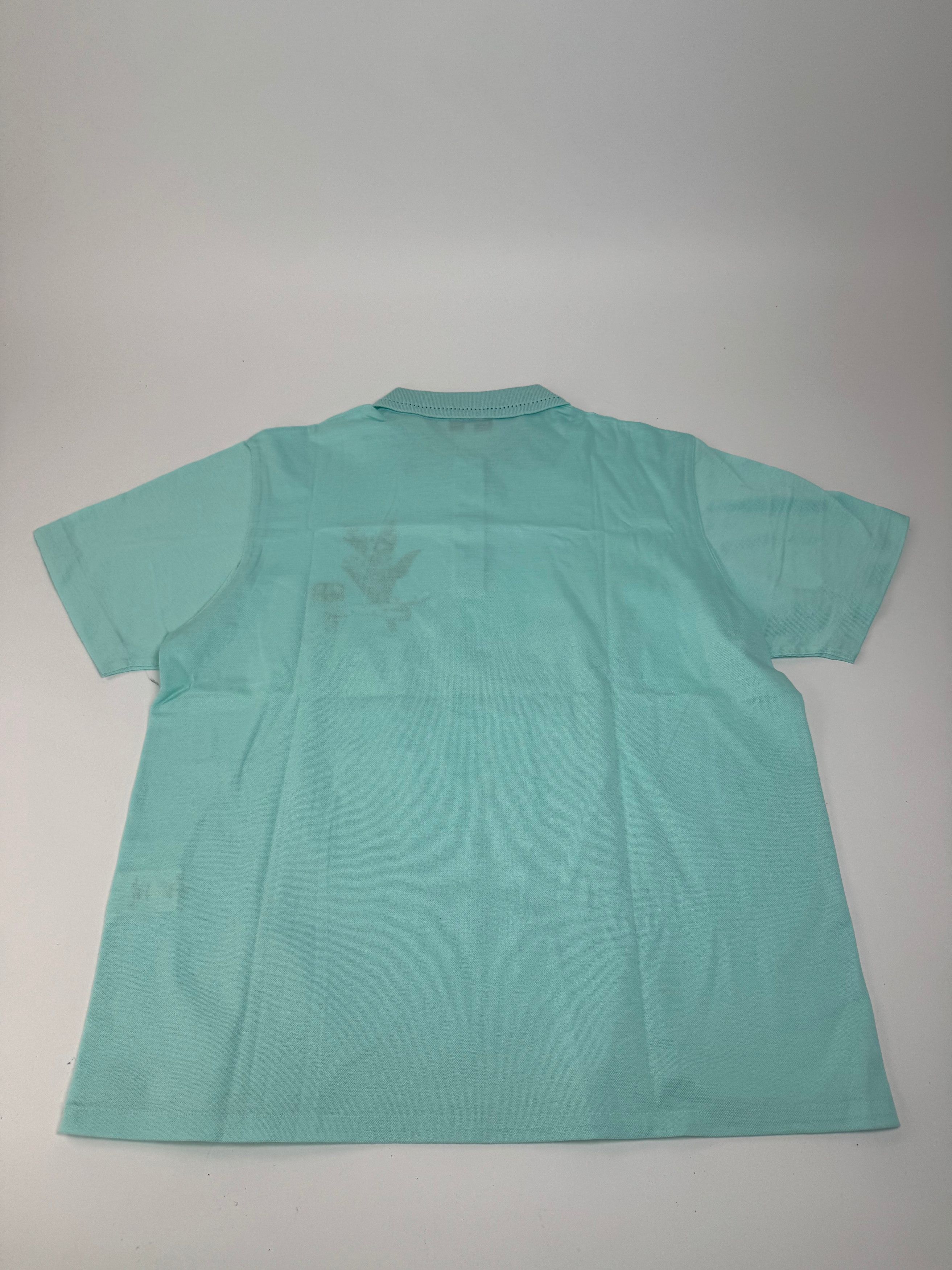 Dior Vintage Polo Shirt Turquoise L Size L / US 10 / IT 46 - 12 Thumbnail