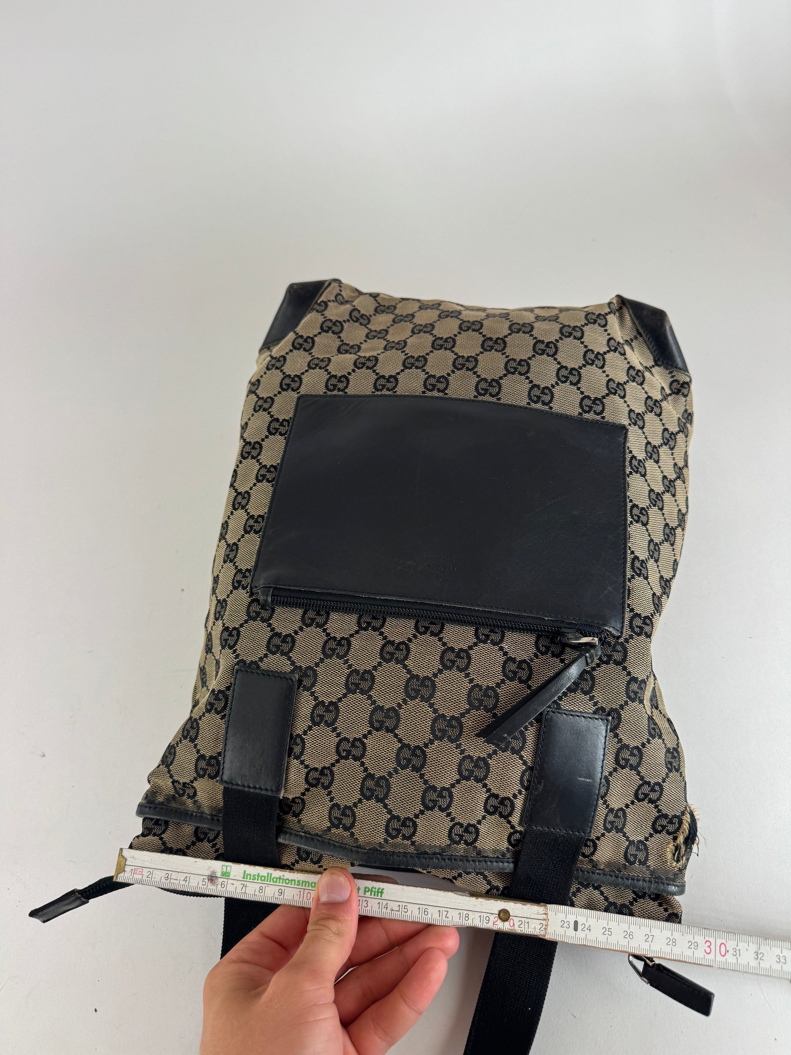 Gucci Vintage Monogram Bag beige Brown Size ONE SIZE - 14 Thumbnail