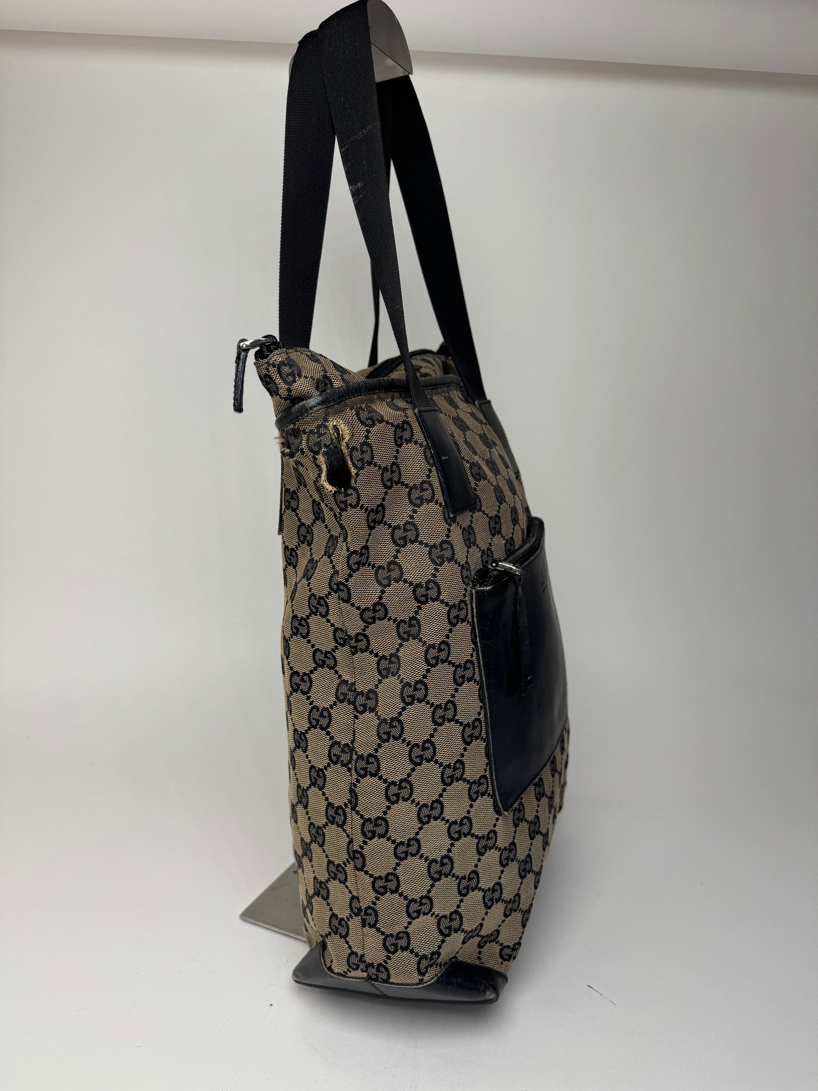 Gucci Vintage Monogram Bag beige Brown Size ONE SIZE - 7 Thumbnail