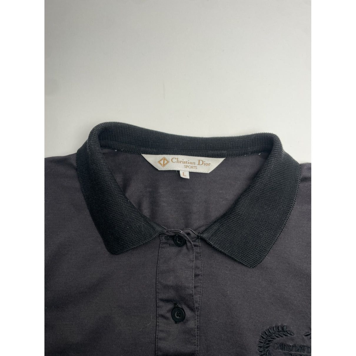 Dior J'adore Black Cotton Top Size L / US 10 / IT 46 - 5 Thumbnail