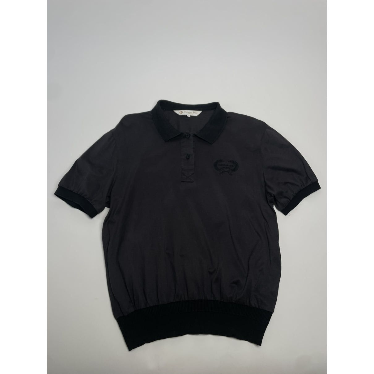 Dior J'adore Black Cotton Top Size L / US 10 / IT 46 - 4 Thumbnail
