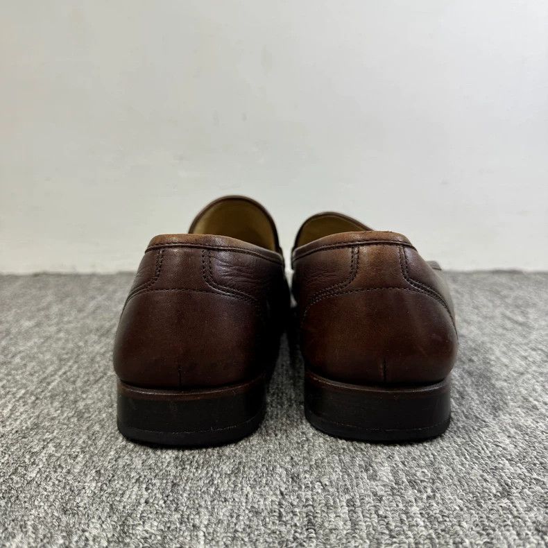 Vintage Ferragamo Leather Lock Loafers Size US 9 / EU 42 - 3 Thumbnail