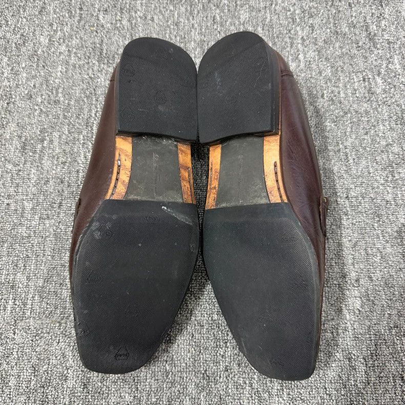 Vintage Ferragamo Leather Lock Loafers Size US 9 / EU 42 - 4 Thumbnail
