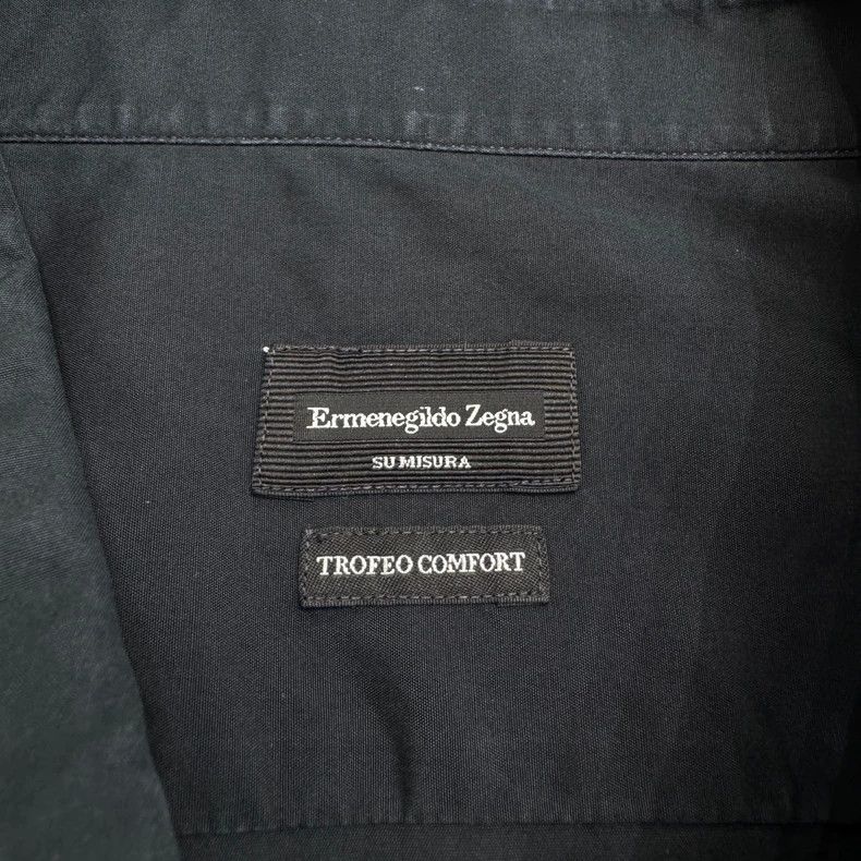 Ermenegildo Zegna Ermenegildo Zegna Solid Color Shirt Size US M / EU 48-50 / 2 - 5 Thumbnail