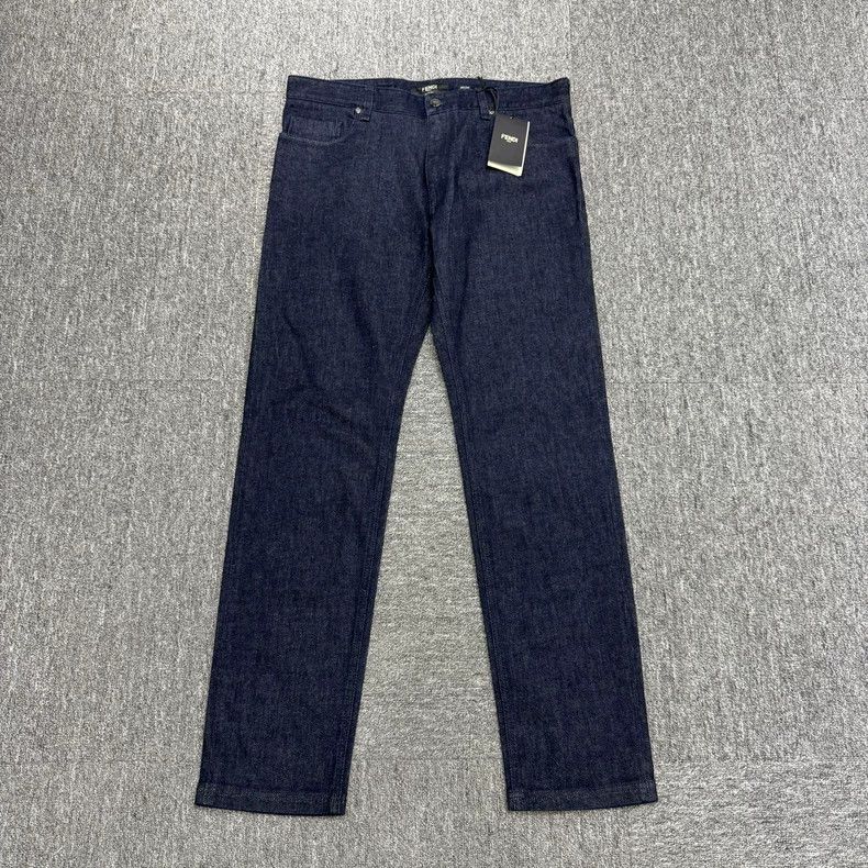 Fendi Fendi Embroidered Letter Denim Jeans Size US 36 / EU 52 - 2 Thumbnail