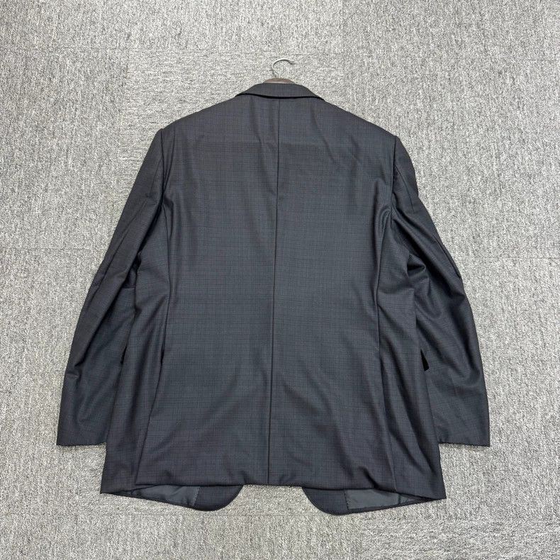 Ermenegildo Zegna Zegna Su Misrua Check Wool Blazer Size US XXL / EU 58 / 5 - 2 Thumbnail