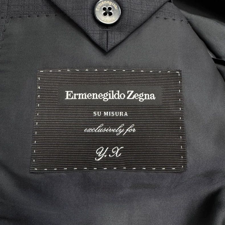 Ermenegildo Zegna Zegna Su Misrua Check Wool Blazer Size US XXL / EU 58 / 5 - 3 Thumbnail