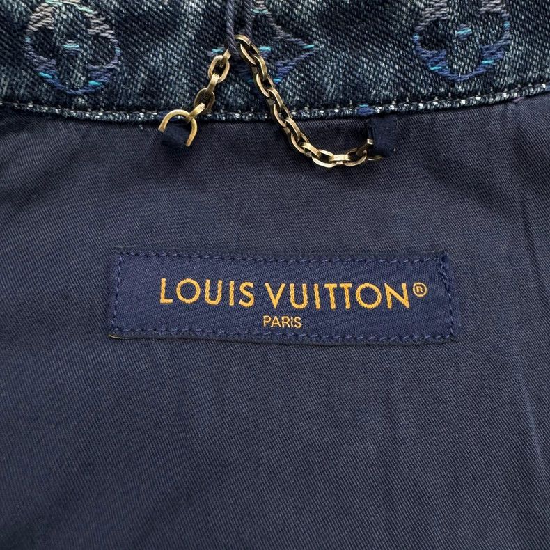 Louis Vuitton Louis Vuitton Gradient Monogram Denim Shirt Size US L / EU 52-54 / 3 - 3 Thumbnail