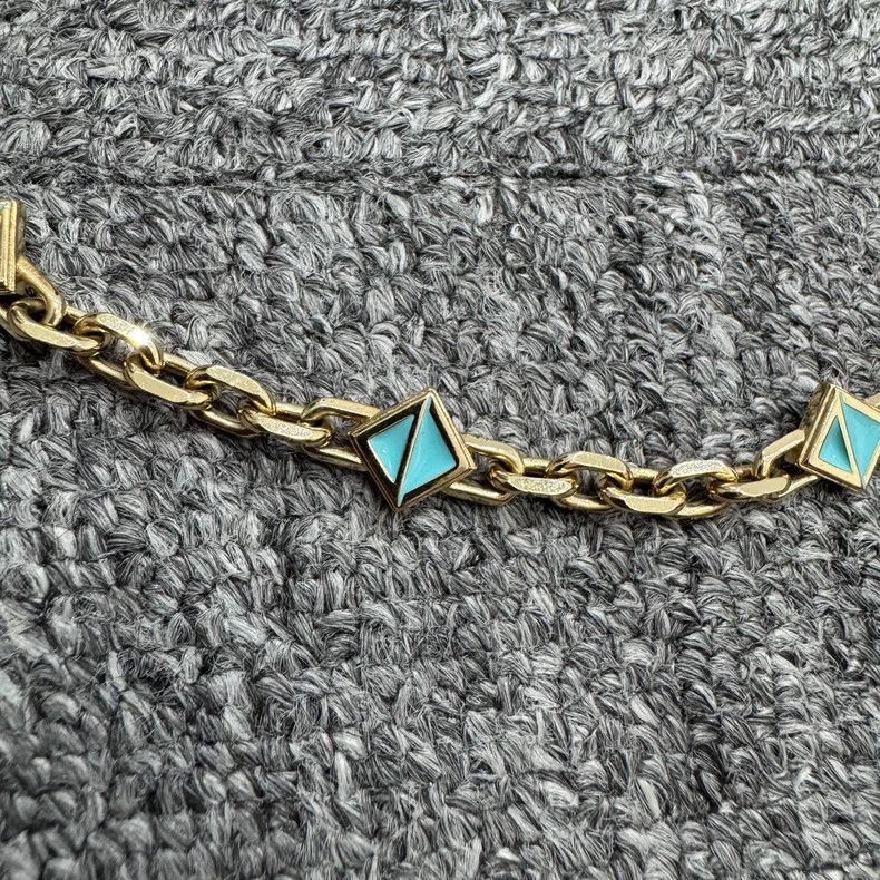 Dior Dior CD Logo Gold Chain Necklace Size ONE SIZE - 4 Thumbnail