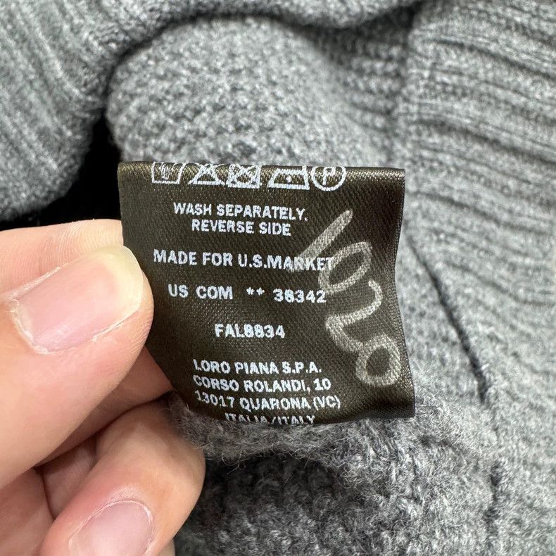 Loro Piana Loro Piana Half-Zip Knit Sweater Size US XL / EU 56 / 4 - 5 Thumbnail