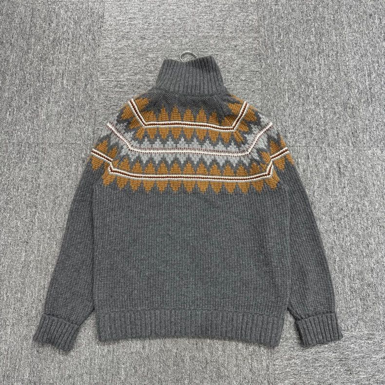 Loro Piana Loro Piana Half-Zip Knit Sweater Size US XL / EU 56 / 4 - 2 Thumbnail