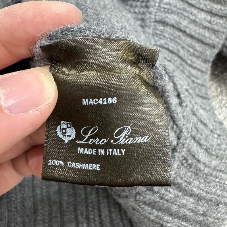 Loro Piana Loro Piana Half-Zip Knit Sweater Size US XL / EU 56 / 4 - 4 Thumbnail