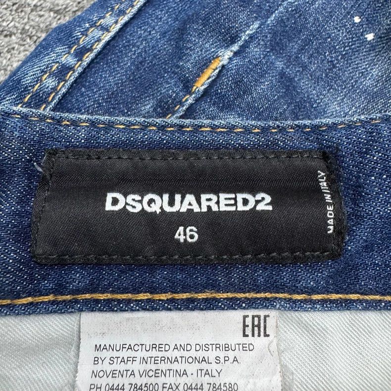 Dsquared2 Dsquared2 Distressed Denim Jeans Size US 32 / EU 48 - 3 Thumbnail