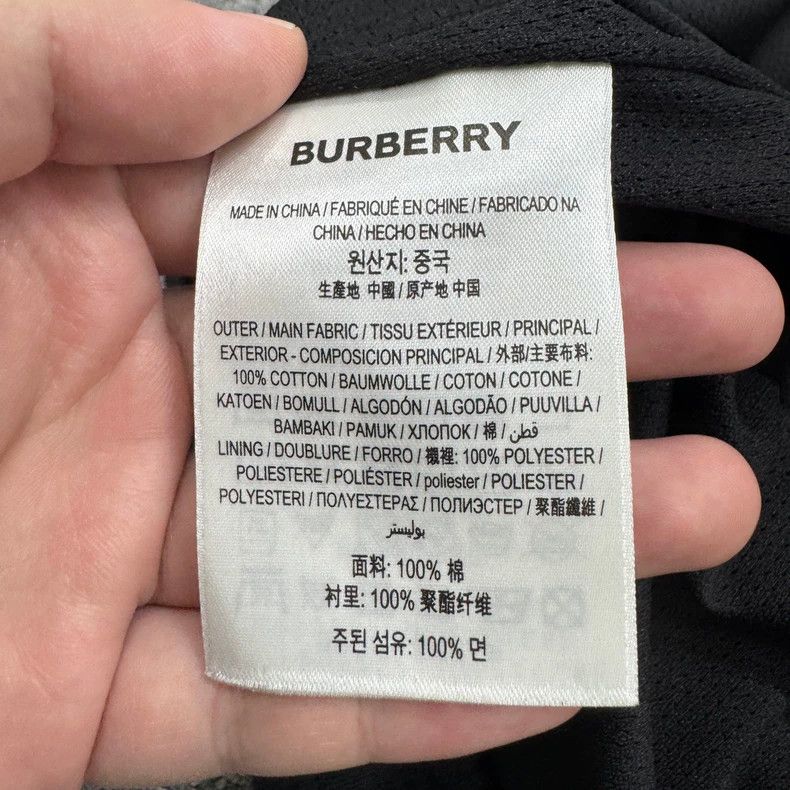 Burberry Burberry Letter Print Black Shorts Size US 36 / EU 52 - 4 Thumbnail