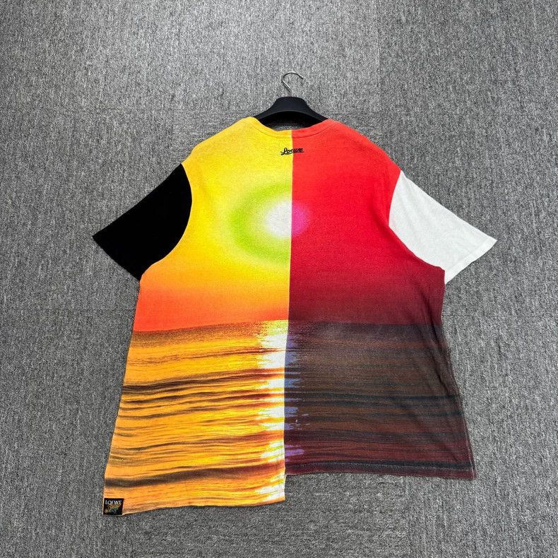 Loewe Loewe Sunset Colorblock Short Sleeve Shirt Size US S / EU 44-46 / 1 - 2 Thumbnail