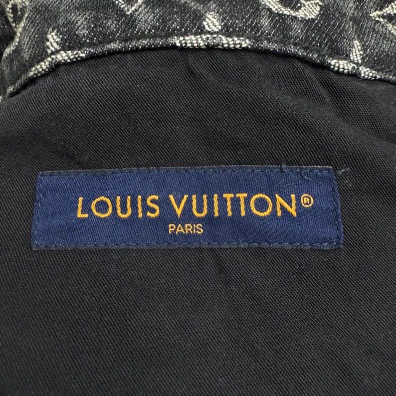Louis Vuitton Louis Vuitton Rhinestone Print Distressed Jeans Size US 30 / EU 46 - 4 Thumbnail