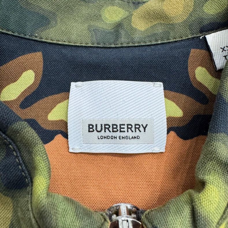 Burberry Burberry Camouflage Short Sleeve Shirt Size US XXS / EU 40 - 4 Thumbnail