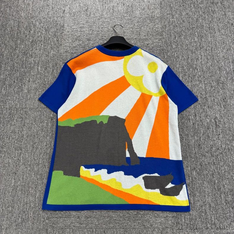 Louis Vuitton Louis Vuitton Note Embroidered Short Sleeve Size US M / EU 48-50 / 2 - 2 Thumbnail