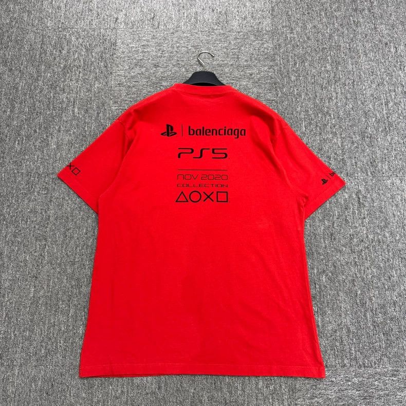 Balenciaga Balenciaga PS5 Collaboration Print T-shirt Size US XXS / EU 40 - 2 Thumbnail