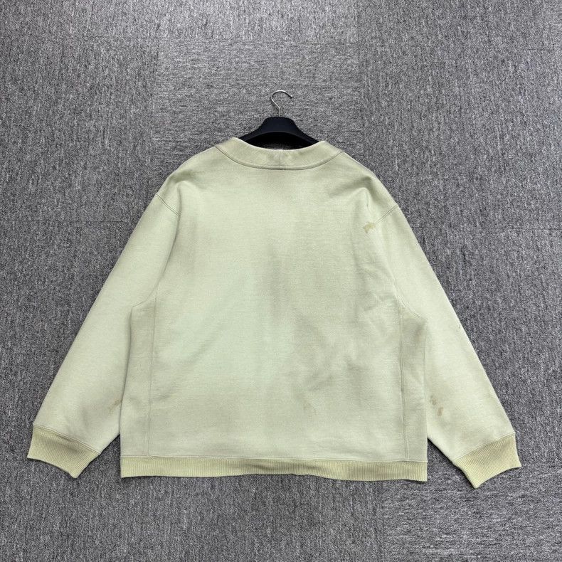 Miu Miu MIU MIU Distressed V-Neck Knit Cardigan Size US S / EU 44-46 / 1 - 2 Thumbnail