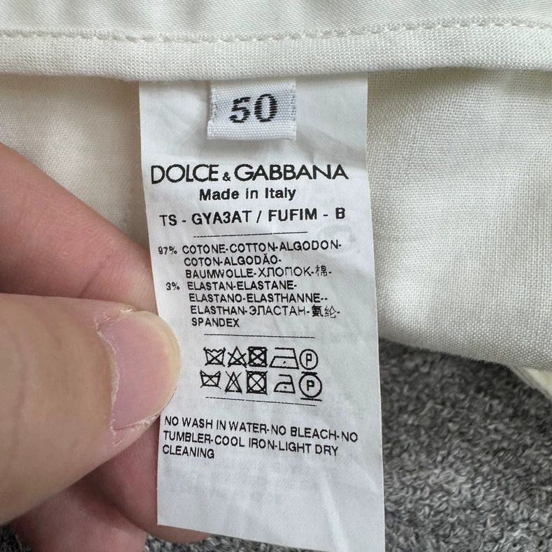 Dolce & Gabbana DG Pendant Logo Casual Pants Size US 34 / EU 50 - 6 Thumbnail