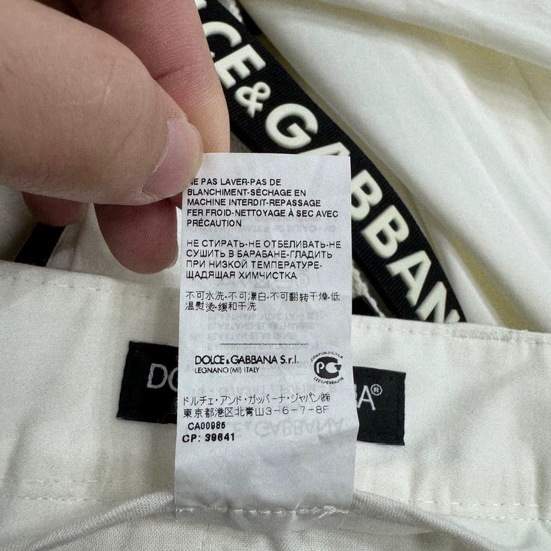 Dolce & Gabbana DG Pendant Logo Casual Pants Size US 34 / EU 50 - 5 Thumbnail