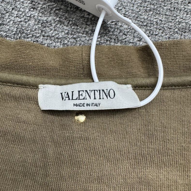 Valentino Valentino Leather Patch Sweatshirt Size US XL / EU 56 / 4 - 3 Thumbnail
