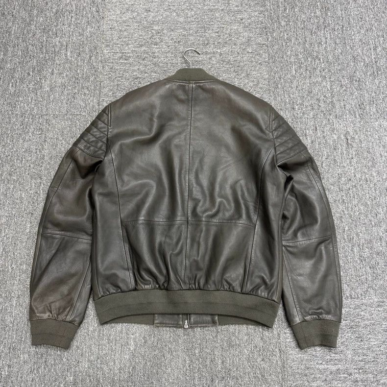 Vintage Boss Leather Jacket Size US L / EU 52-54 / 3 - 2 Thumbnail