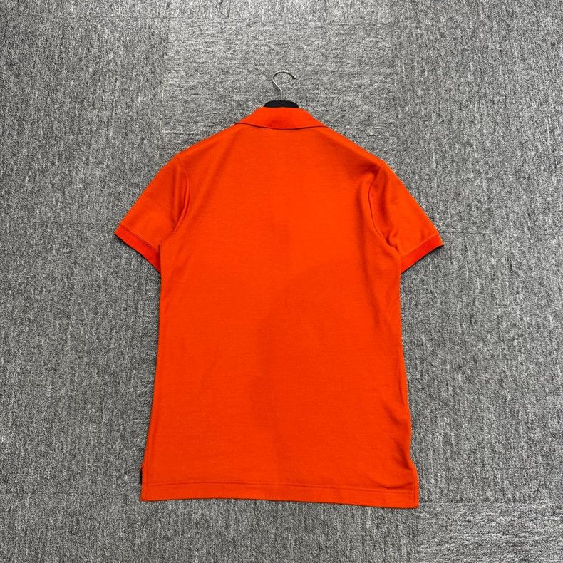 Hermes Hermes Orange Short-Sleeve Polo Shirt Size US M / EU 48-50 / 2 - 2 Thumbnail