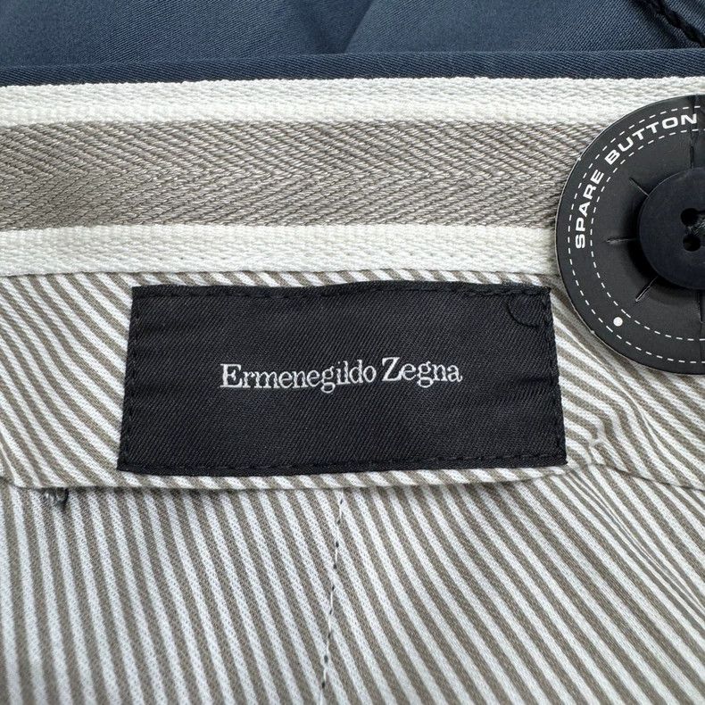 Ermenegildo Zegna Ermenegildo Zegna Solid Casual Pants Size US 36 / EU 52 - 3 Thumbnail
