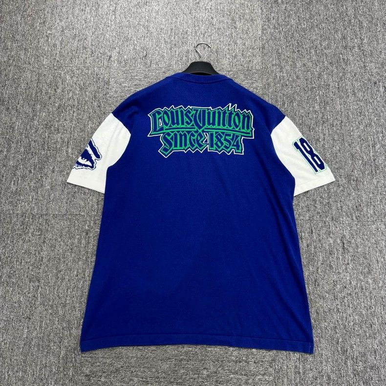 Louis Vuitton Louis Vuitton LV Slogan Intarsia Knit Tee Size US XL / EU 56 / 4 - 2 Thumbnail