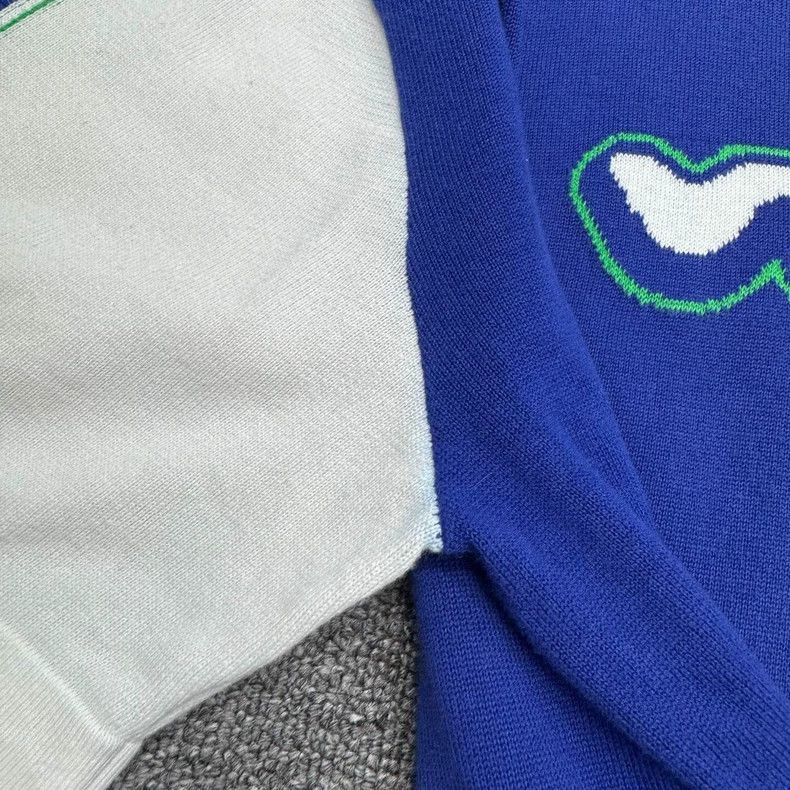 Louis Vuitton Louis Vuitton LV Slogan Intarsia Knit Tee Size US XL / EU 56 / 4 - 6 Thumbnail