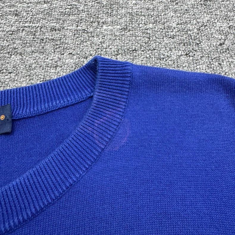 Louis Vuitton Louis Vuitton LV Slogan Intarsia Knit Tee Size US XL / EU 56 / 4 - 3 Thumbnail