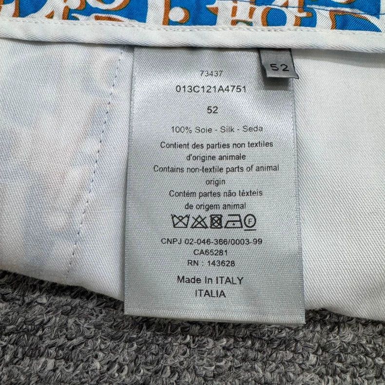 Dior Dior Monogram Silk Shorts Size US 36 / EU 52 - 4 Thumbnail