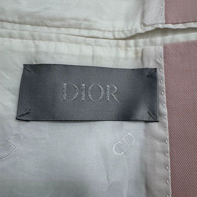 Dior Dior Pink Wool Blazer Jacket Size US L / EU 52-54 / 3 - 5 Thumbnail
